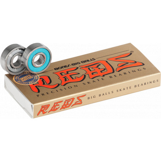 Bones Big Balls Reds bearings - Oak City Inline Skate Shop