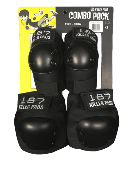 187 Killer Pads Combo Pack - Oak City Inline Skate Shop