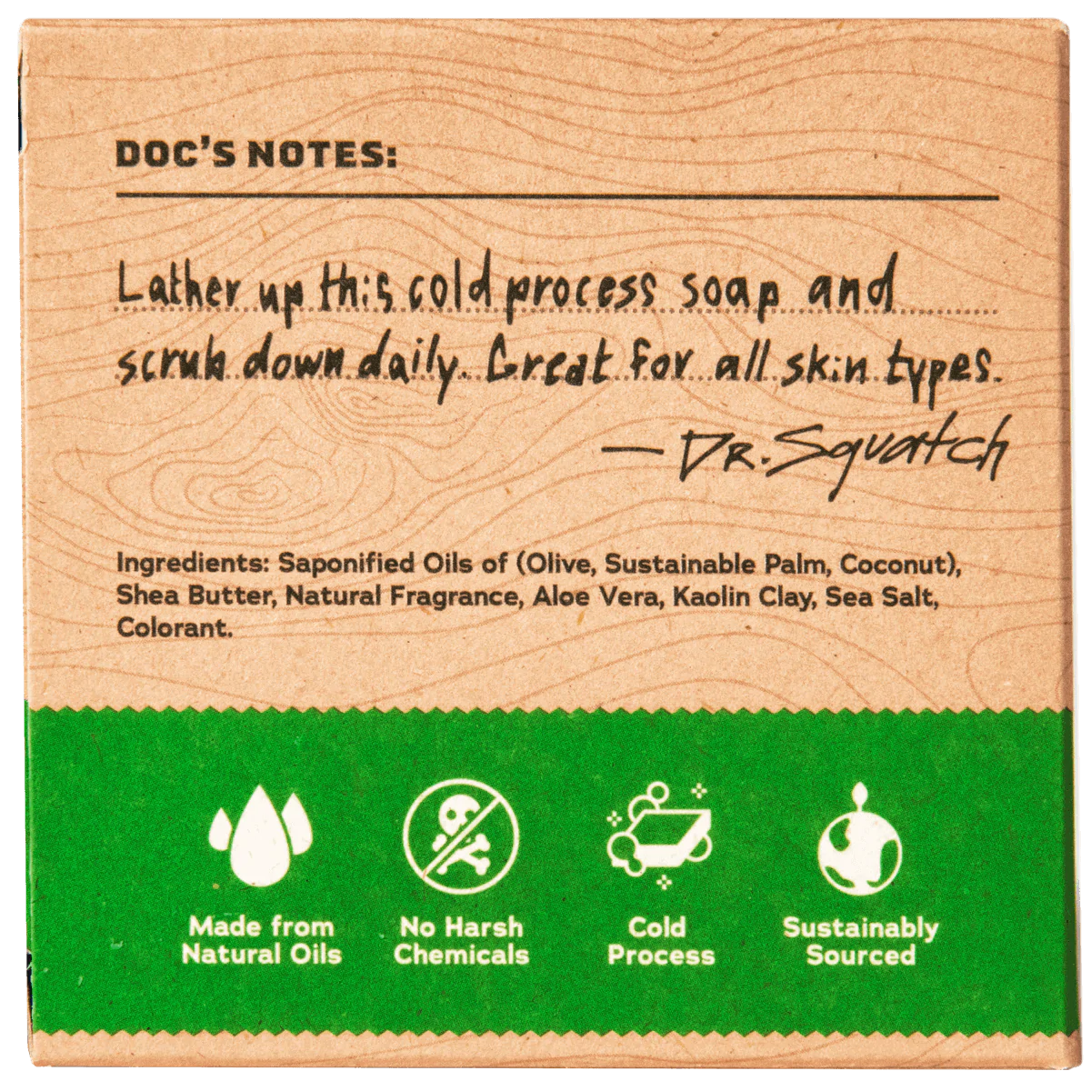 Dr Squatch Soap - Cool Fresh Aloe