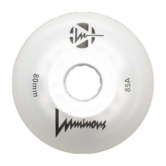 Luminous White 80mm 85a Wheel - 4pack