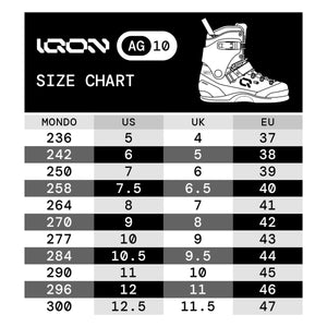 IQON AG 10 BOOT ONLY (10us)