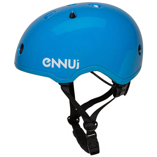 Ennui Elite Blue Helmet (include removable peak)