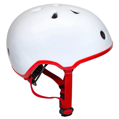 Ennui Elite White w Red trim (include removable peak)