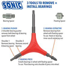 Load image into Gallery viewer, Sonic 7-in-1 Skate Tool for FR FREE SKATES ONLY (RED): Pro Tool+F