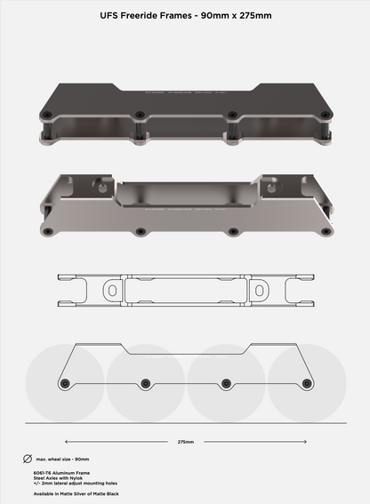 Solá Freeride Frames (275mm) 90mm Max - SOLA