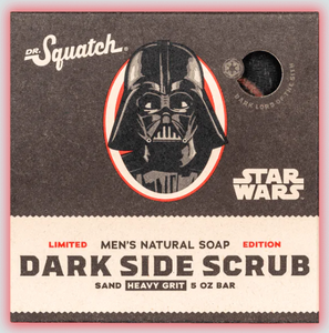 Dr. Squatch: Bar Soap, Star Wars (Dark Side Scrub) 