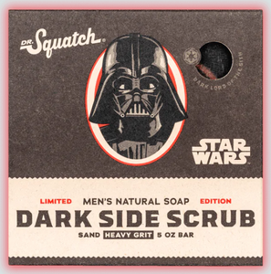 Dr. Squatch: Bar Soap, Star Wars (Dark Side Scrub) – POPnBeards