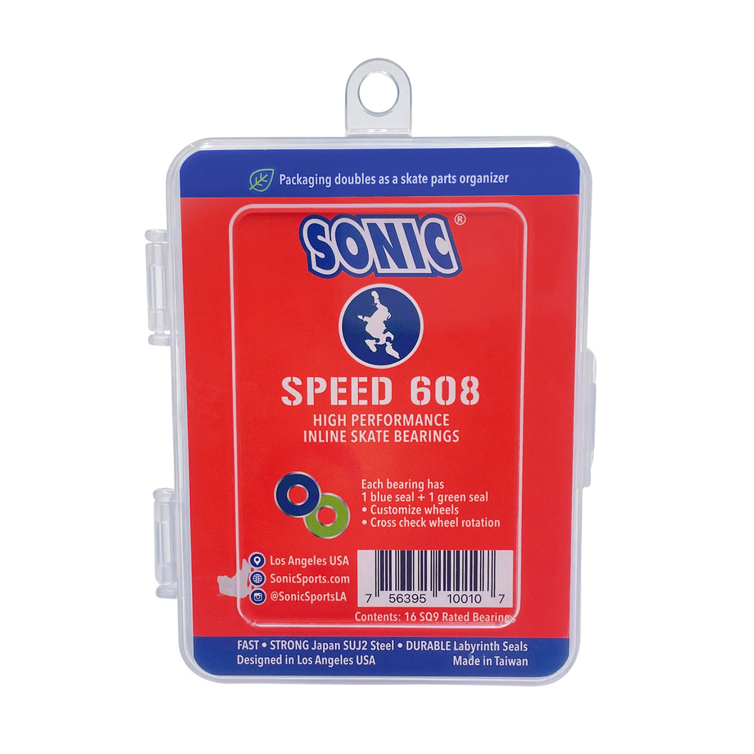 Sonic Speed 608 Bearings (16 pack)