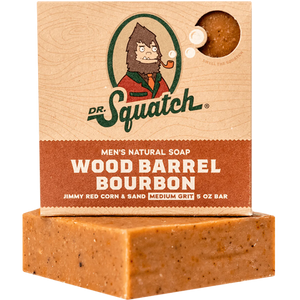 Dr Squatch Soap - Wood Barrel Bourbon