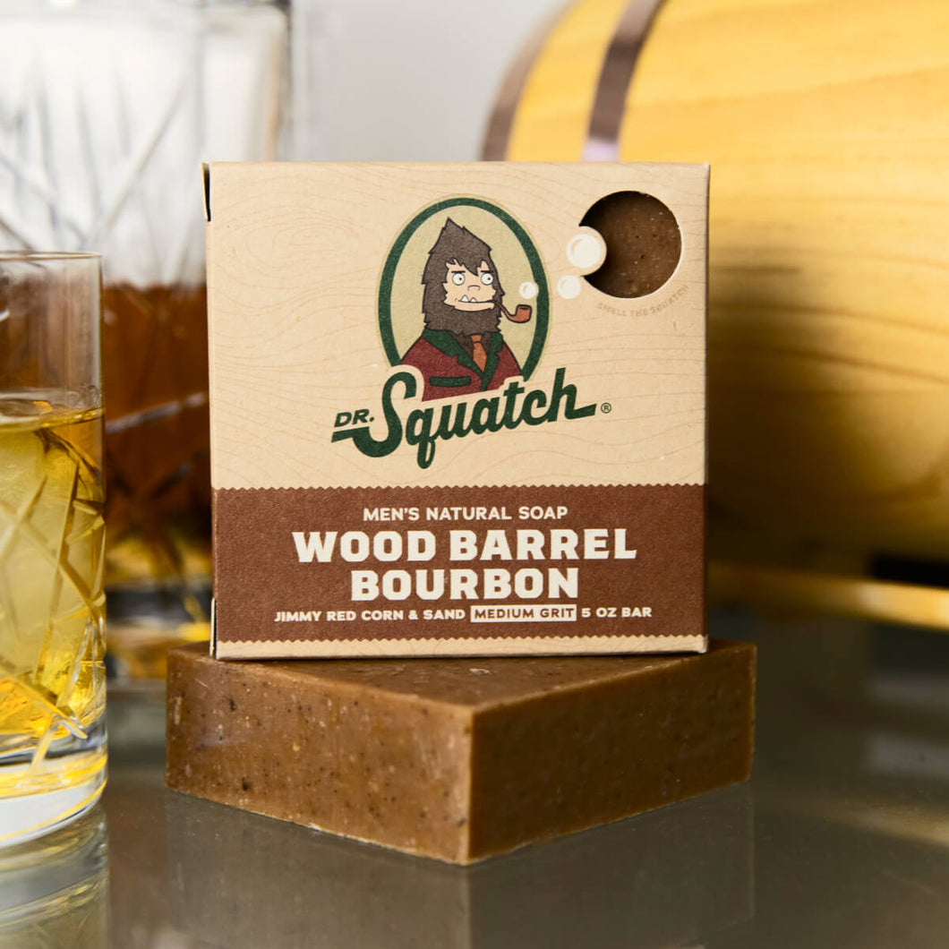 Dr Squatch Soap - Wood Barrel Bourbon