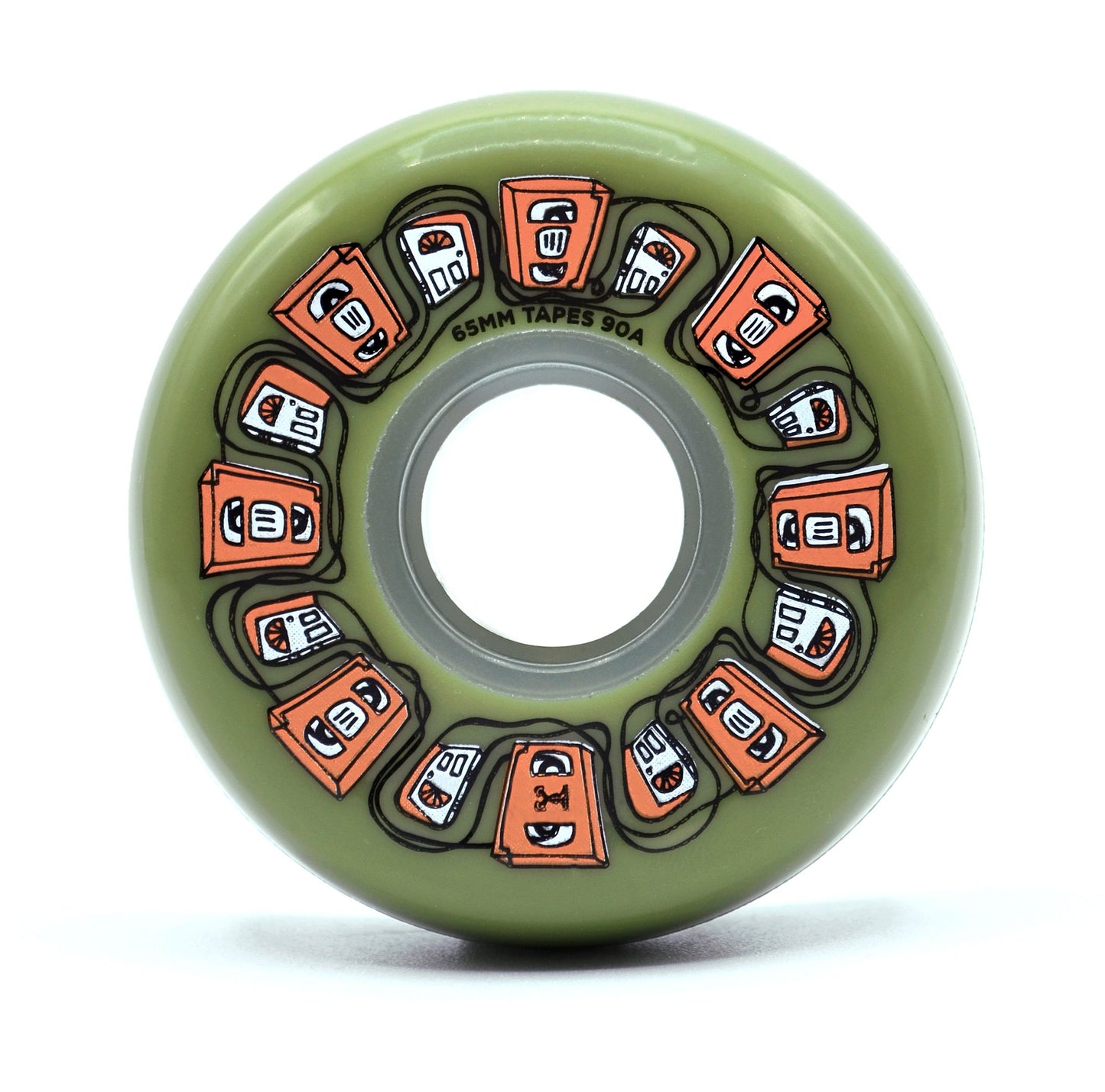 Mushroom Blading Wheels - MB Tapes 65mm 90a