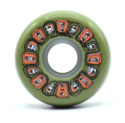 Mushroom Blading Wheels - MB Tapes 65mm 90a