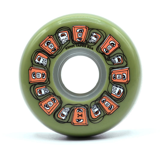 Mushroom Blading Wheels - MB Tapes 65mm 90a