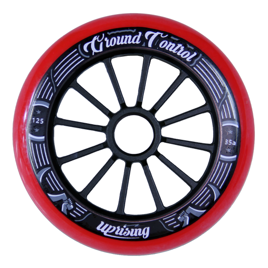 Ground Control 125mm Wheel Pack (3 wheels) - Oak City Inline Skate Shop