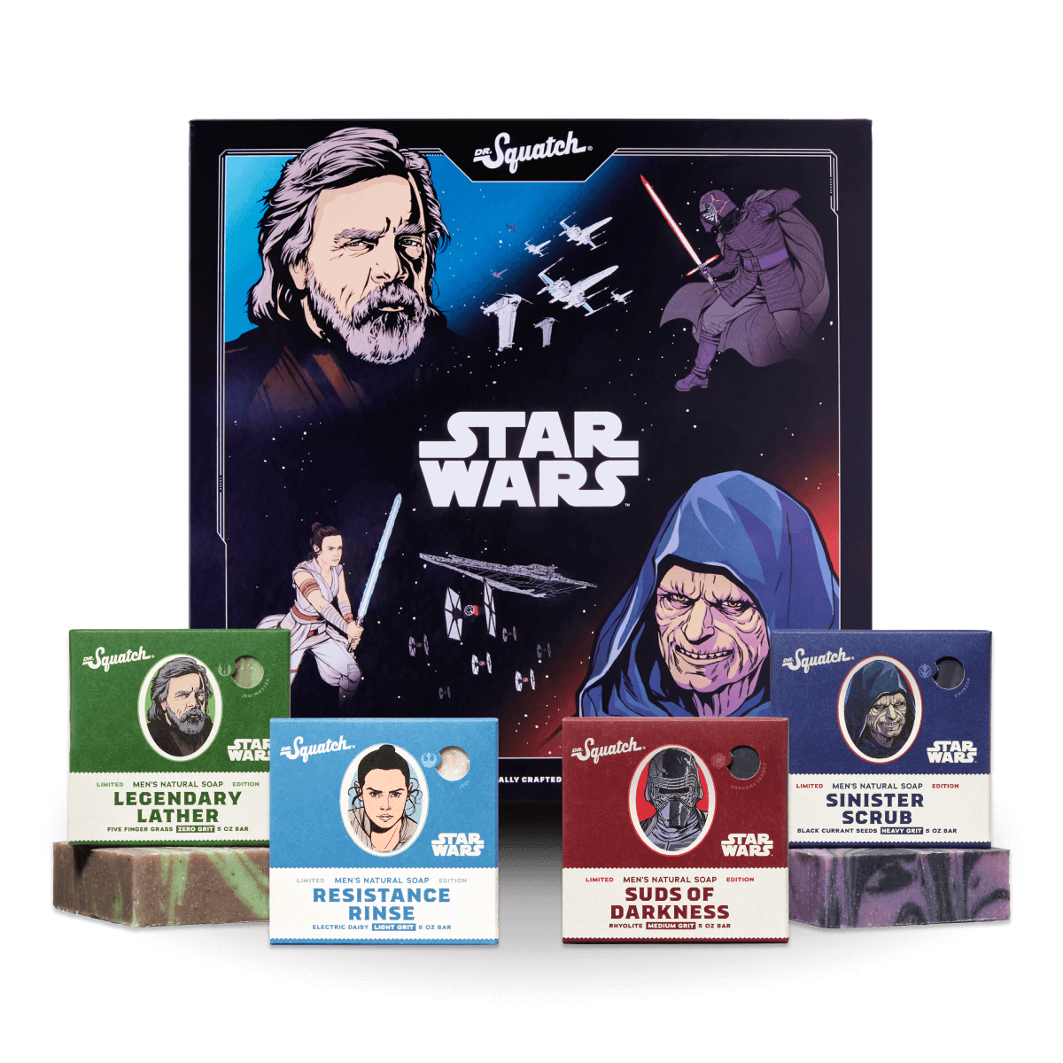 Dr Squatch Soap - Star Wars Edition: Collection II (Individual Bars Available)