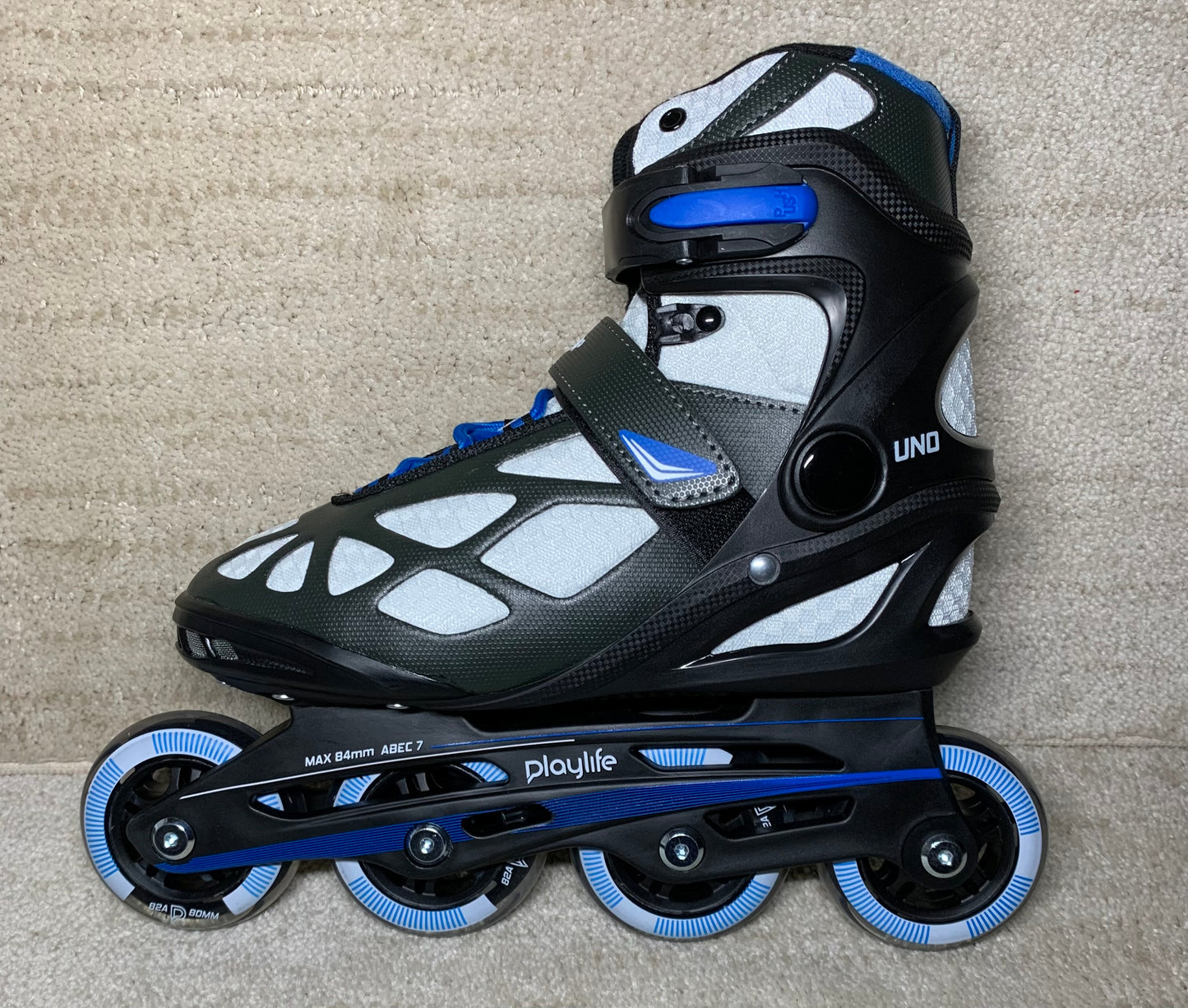 Powerslide Playlife Blue Uno Fitness Skate (4 x 80mm)