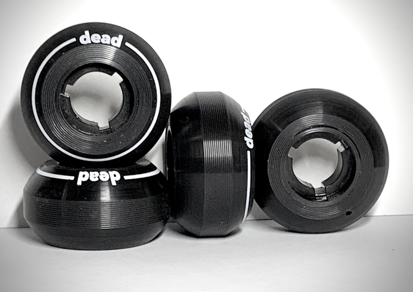 Dead wheels black antirocker 45mm 101a - Oak City Inline Skate Shop