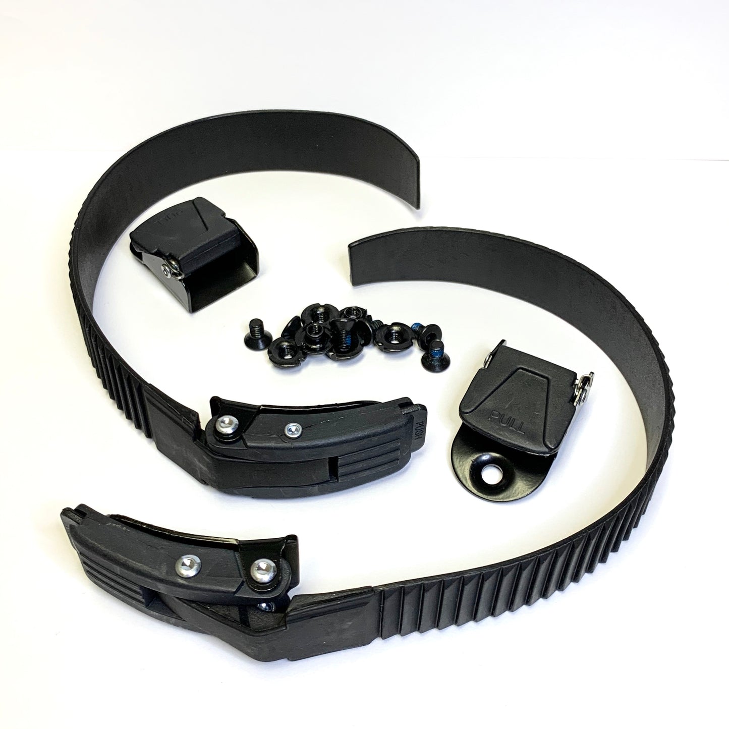 Razors Replacement Buckle/Strap Kit (black) - Oak City Inline Skate Shop