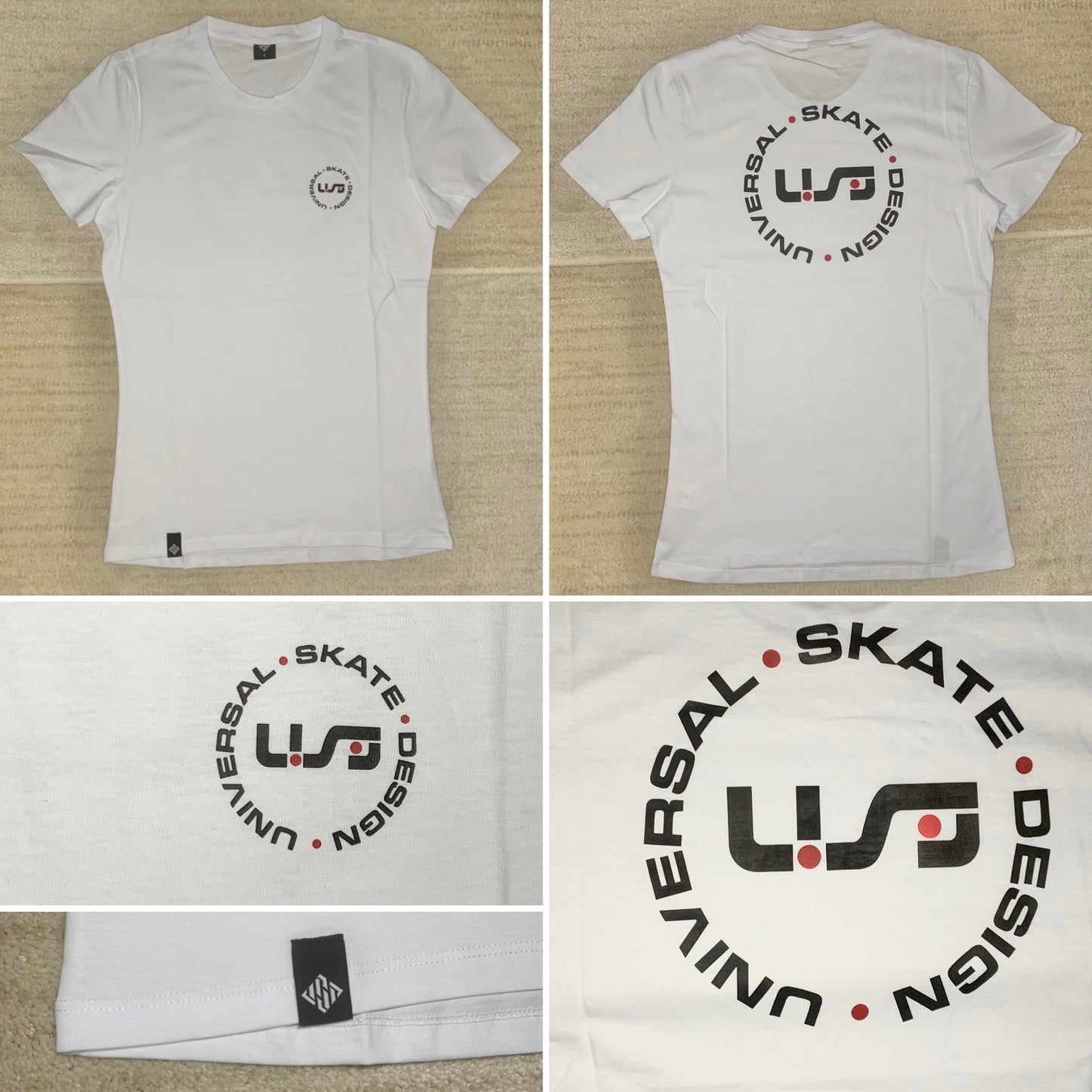 USD Heritage Tee (White)