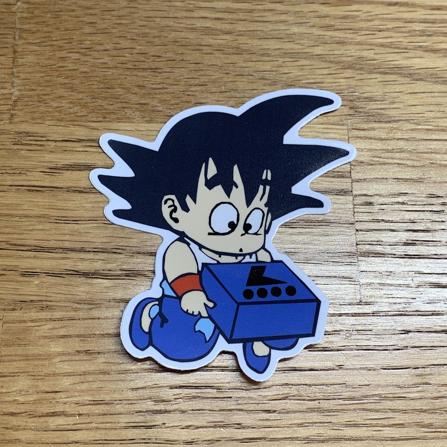 Goku New Skates Sticker - Oak City Inline Skate Shop