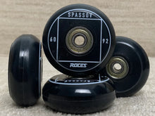 Load image into Gallery viewer, Roces Spassov 60mm Black Wheel with Abec 5 Bearings