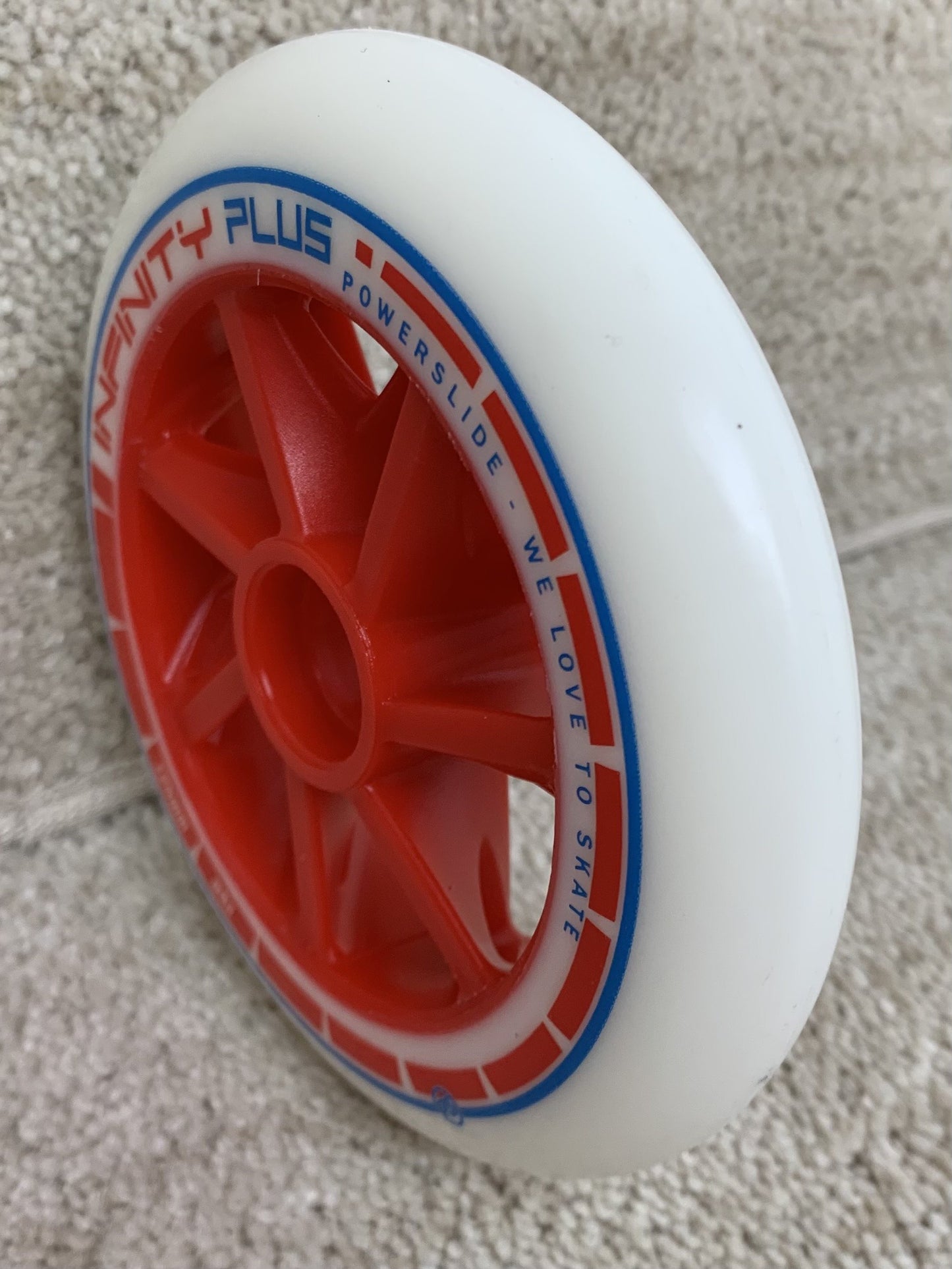 Powerslide Infinity PLUS Wheel 125mm (6pk) - Red