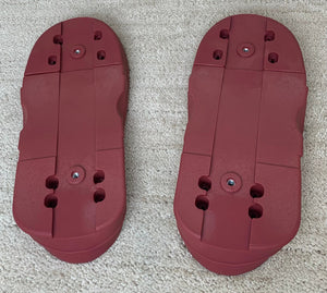 STOCK Roces Fifth Element Two-Piece Soulplates (Red) 6-9us