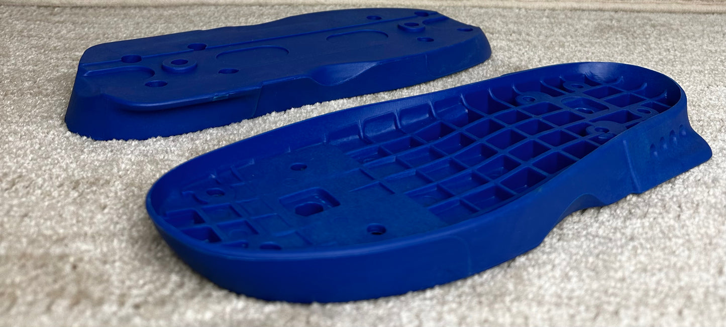 Stock Them Skates Soul Plate V3 - Clarks Blue (no hardware)