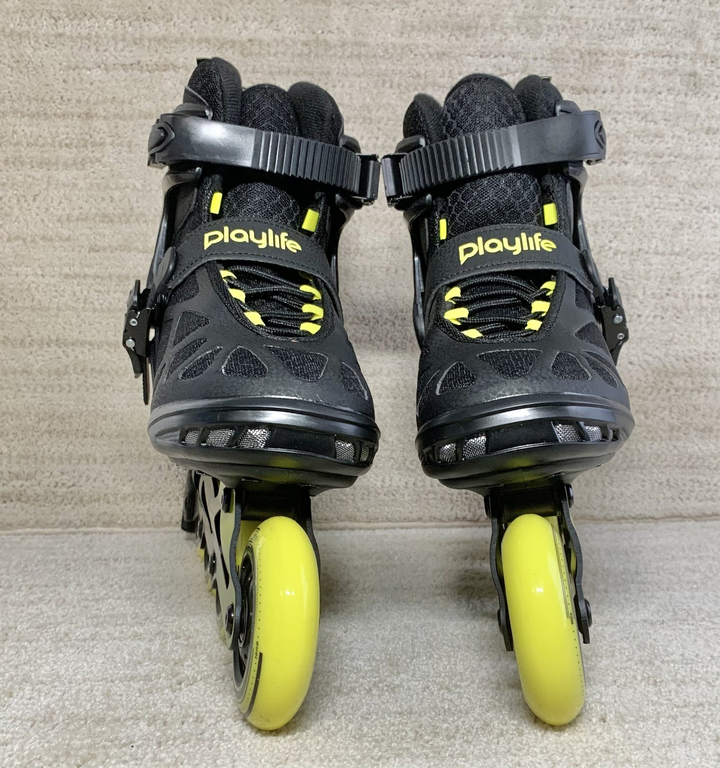 Powerslide Playlife Lancer Black 84 Skate for Men (10us and above) *Clearance - Slightly Damaged Boxes*