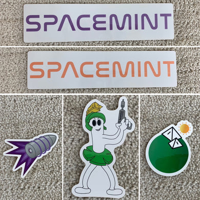 Bacemint Spacemint Collection Stickers