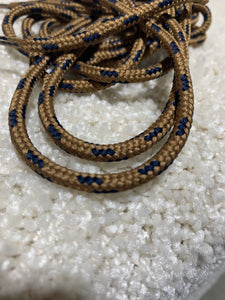 Brown & Navy Laces (54")