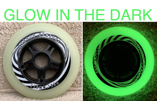 Ground Control 110mm Glow In The Dark Wheel (6 pack)