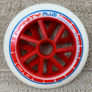 Powerslide Infinity PLUS Wheel 125mm (6pk) - Red