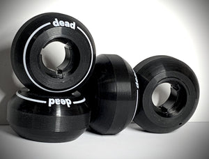 Dead wheels black antirocker 45mm 101a - Oak City Inline Skate Shop