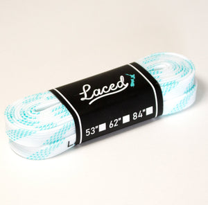 Laced - Wax White Laces (3 sizes)