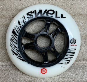Powerslide Swell Wheel 110mm - AGE CURED YELLOW (Sold per Wheel)