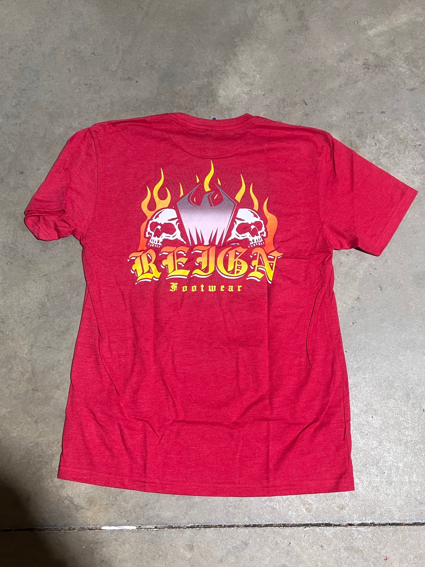 Reign Red Fire Tee (Medium) - Clearance