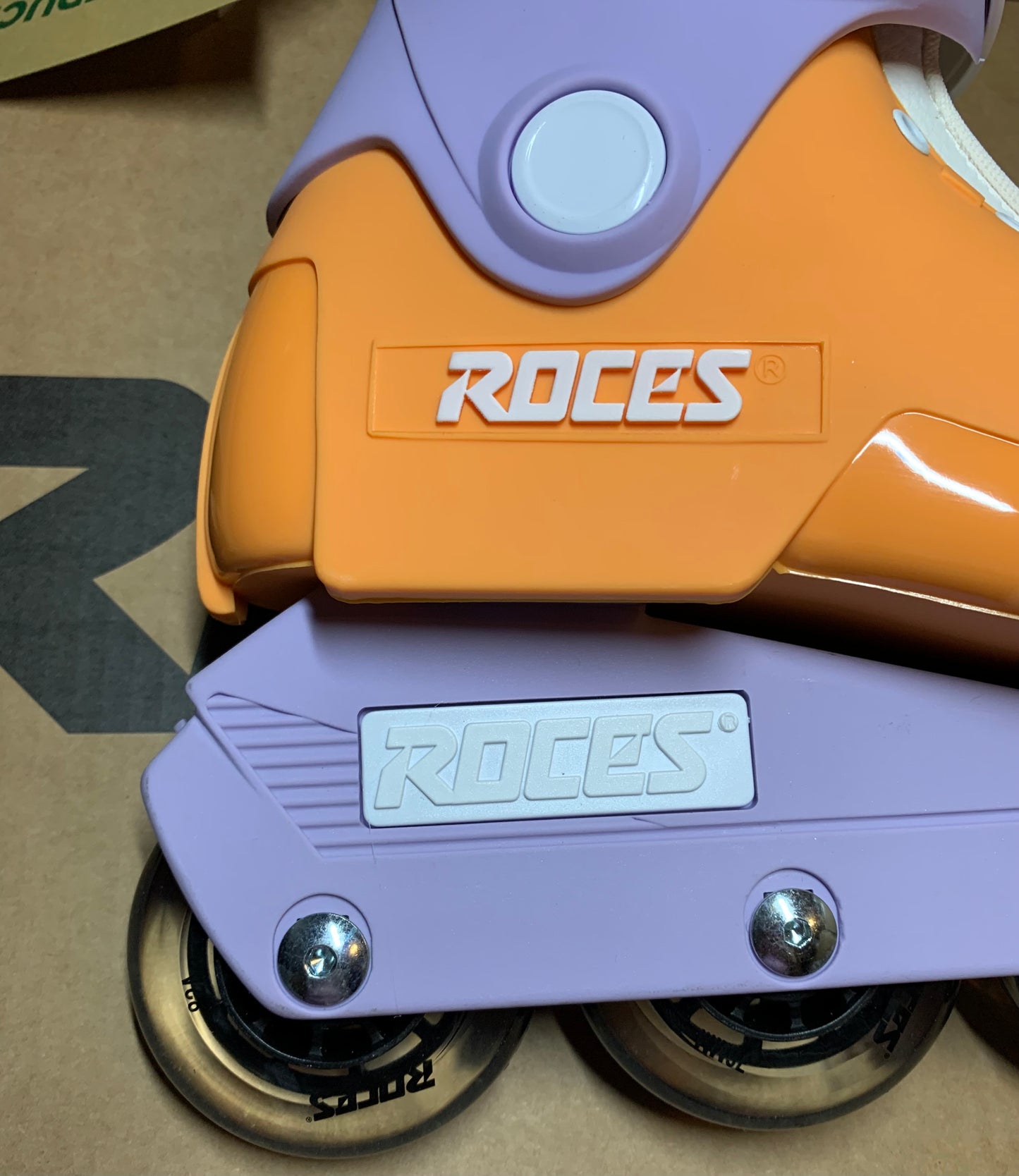 Roces 1992 Orange and Lavender Skate *CLEARANCE SALE*