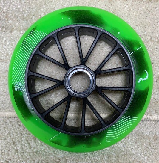 Ground Control Ultimate Rebound (UR) Wheel - 125mm, Green (6 pack)