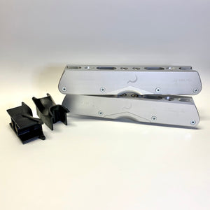 Ground Control 72mm HD Metal Frame (black or silver) - Oak City Inline Skate Shop