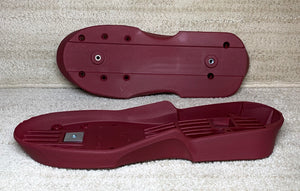 Roces M12 / V13 Replacement Soulplates (Wine Red)