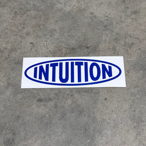Intuition Liners Blue Sticker
