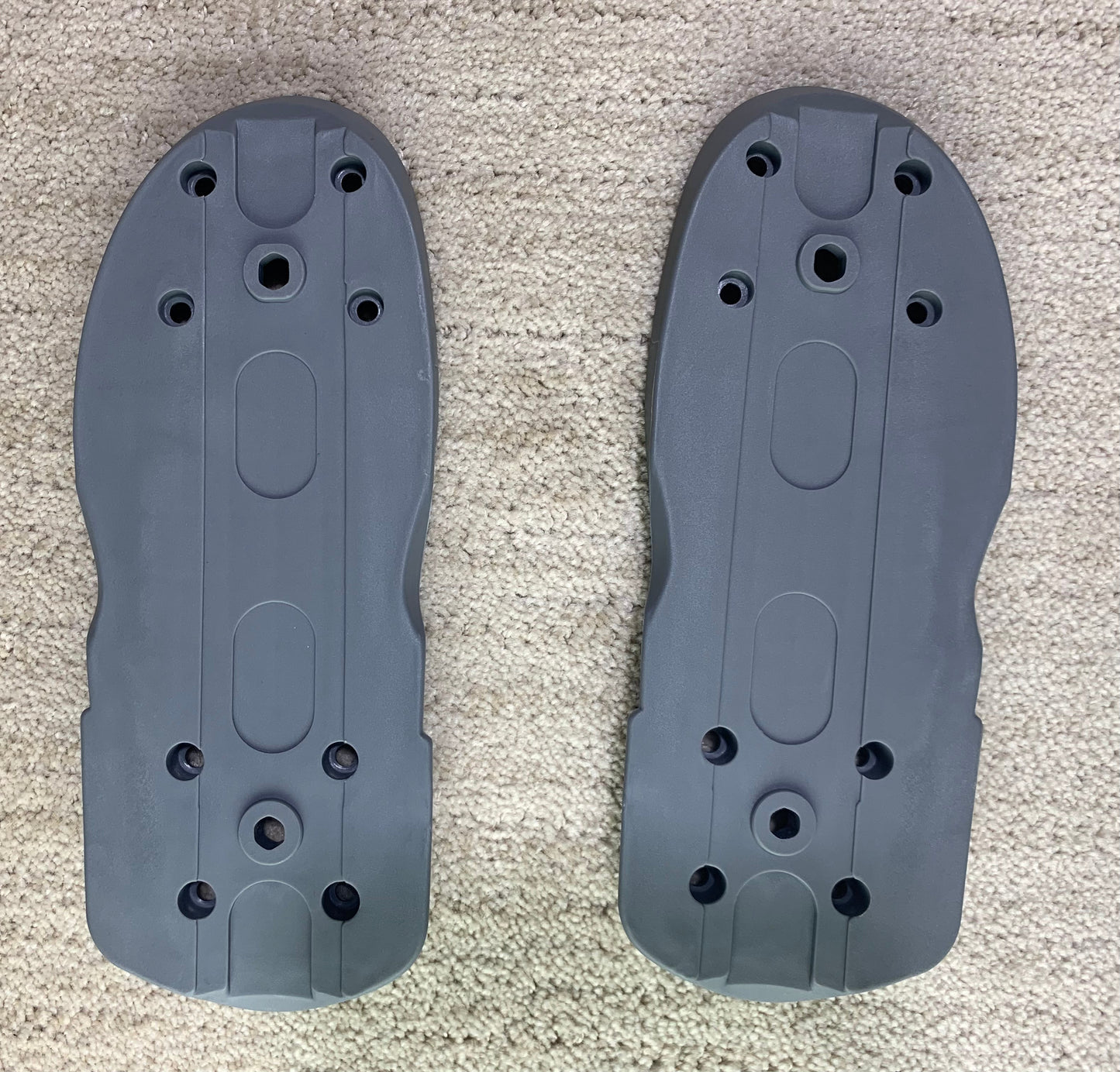 Stock Them Skates Soul Plate V3 - Grey (no hardware)