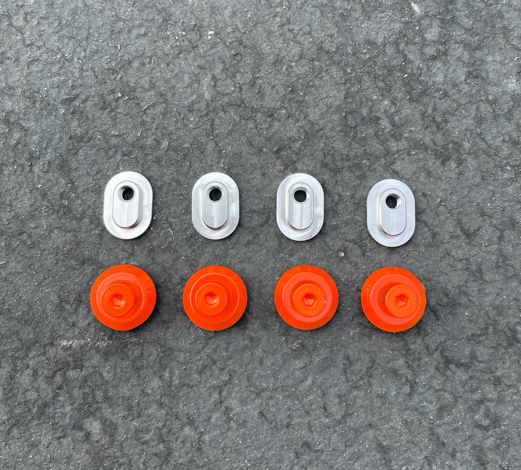 Them 909 Cuff Bolt Set - Orange