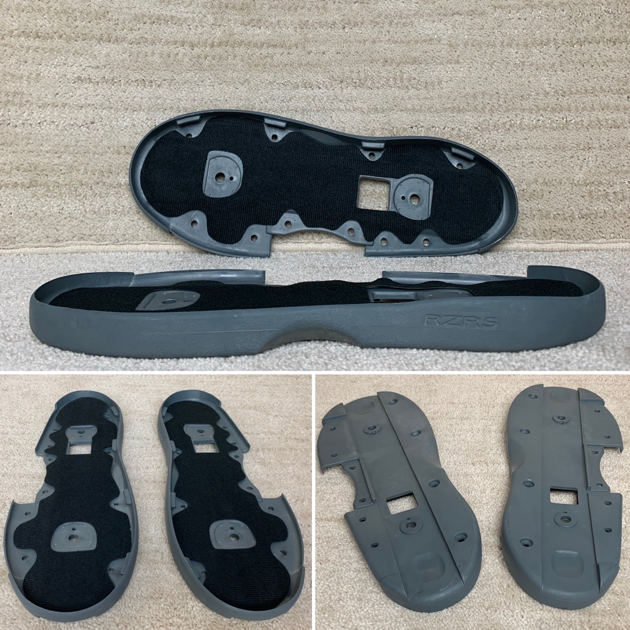 Soul Skate Razor STOCK Razors SL Soul Plates (Graphite Grey) – Oak City Inline Skate Shop