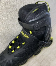 Load image into Gallery viewer, Powerslide Playlife Lancer Black 84 Skate for Men (7.5us and above)