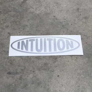 Intuition Liners Silver Sticker