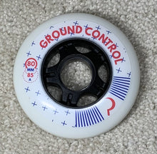 Load image into Gallery viewer, Ground Control White Wheel 80mm 85a (4pk)