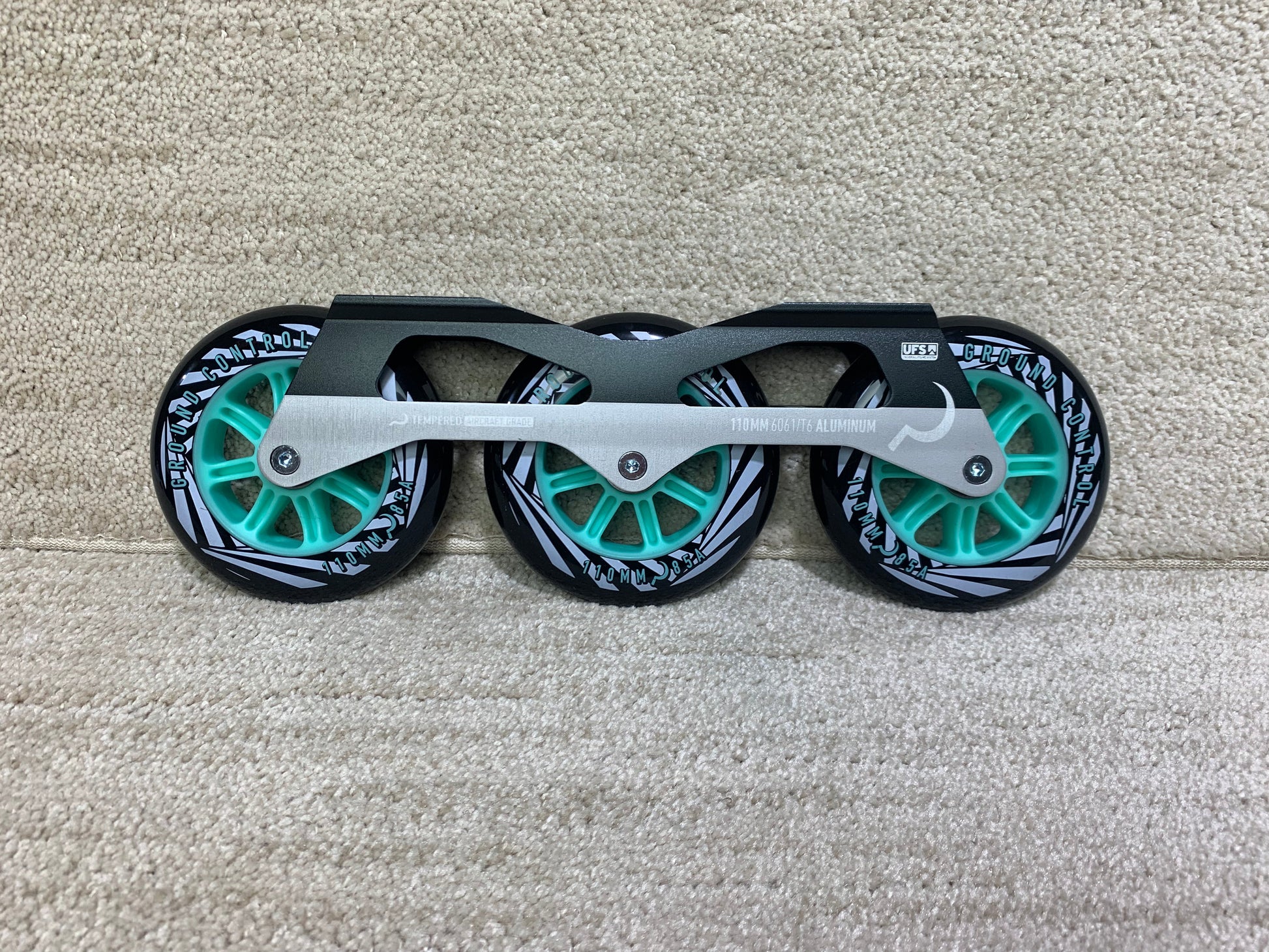 GROUND CONTROL FSK V3 110MM TEAL CORE WHEEL