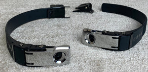 Them 2022 Buckle/Strap Replacement Kit - Sliver/Black (no hardware)